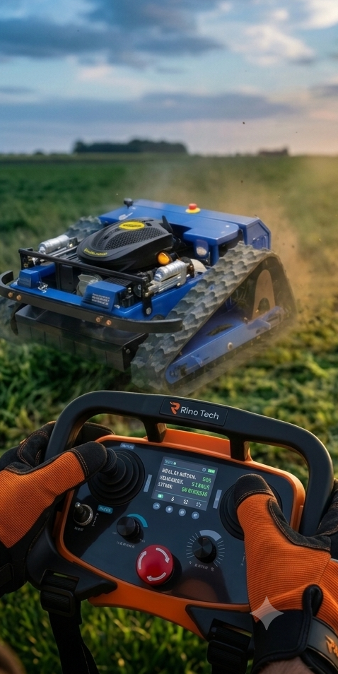 Rino Tech RT500A-TATU robot mower industrial product photo